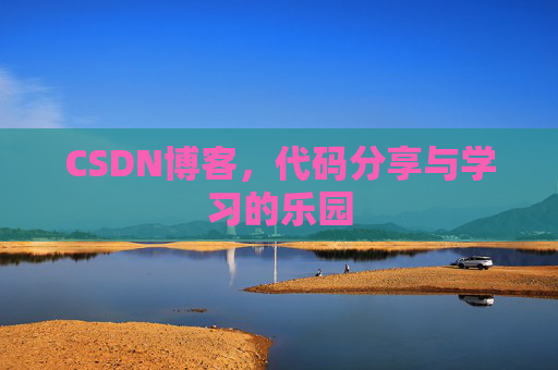 CSDN博客，代码分享与学习的乐园